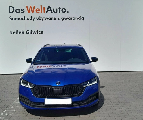 Skoda Octavia cena 119700 przebieg: 42596, rok produkcji 2021 z Gliwice małe 277